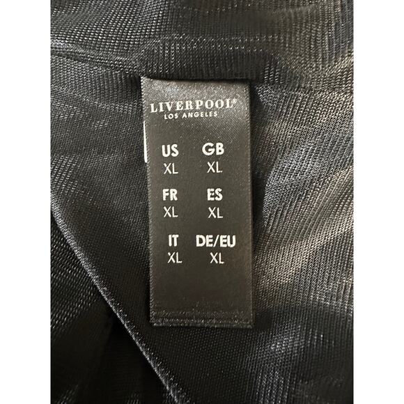 Liverpool Los Angeles Black Longline Blazer Jacket XL‎ - Picture 11 of 13